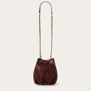 PJ Bag M, deep brown
